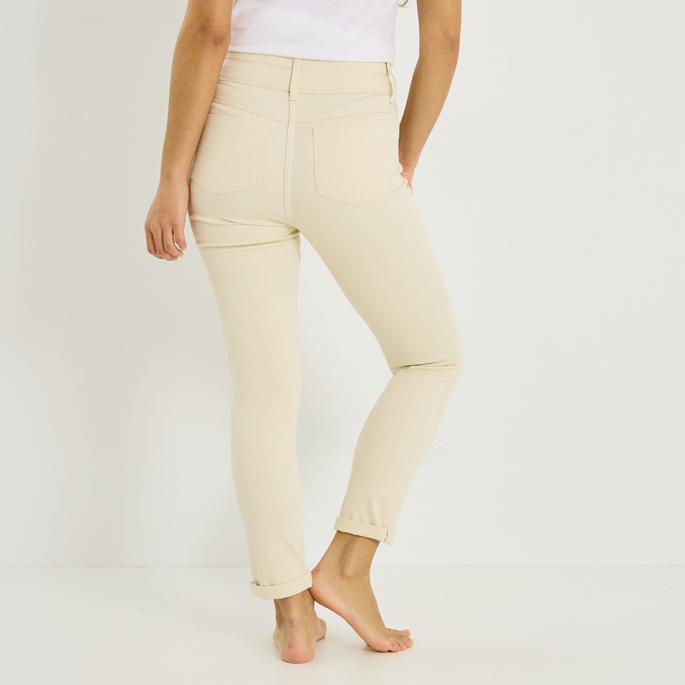 Jean slim raccourci HANOI R02 femme