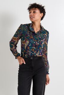 Chemise imprimée femme