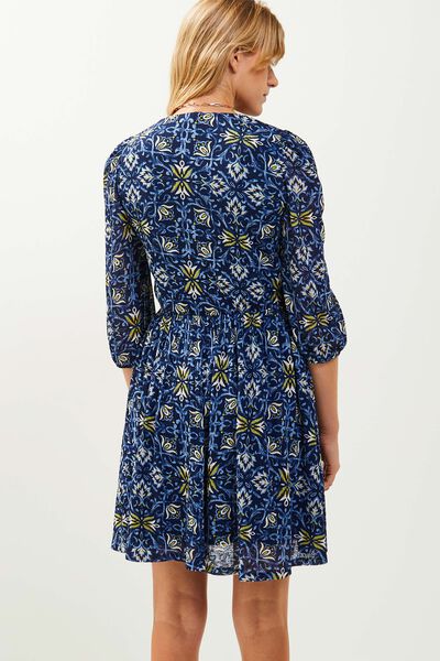 Robe imprimée fleurs femme
