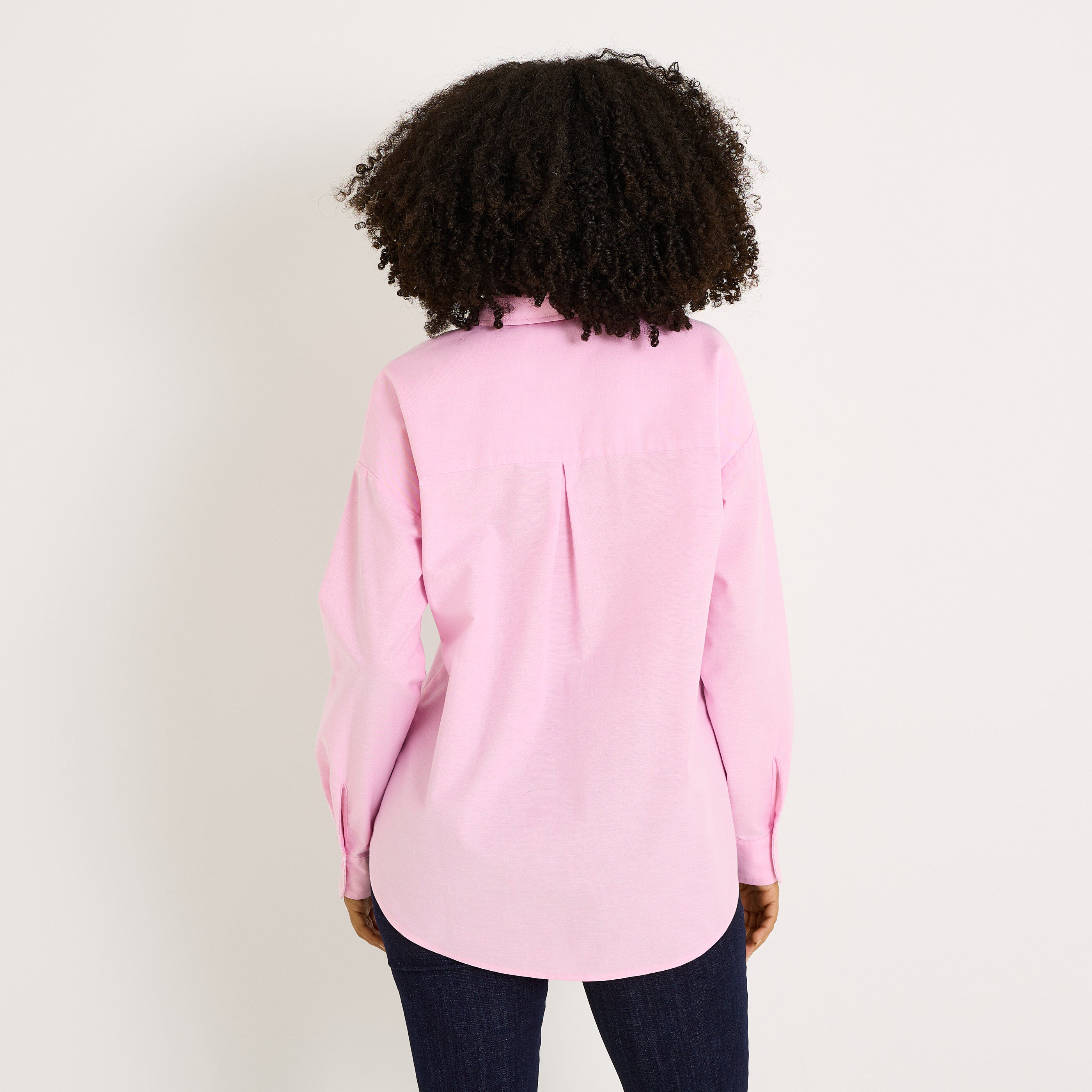 Chemise oversize unie femme