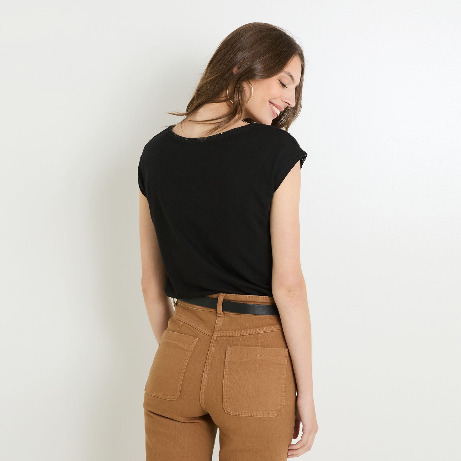 Tshirt uni femme