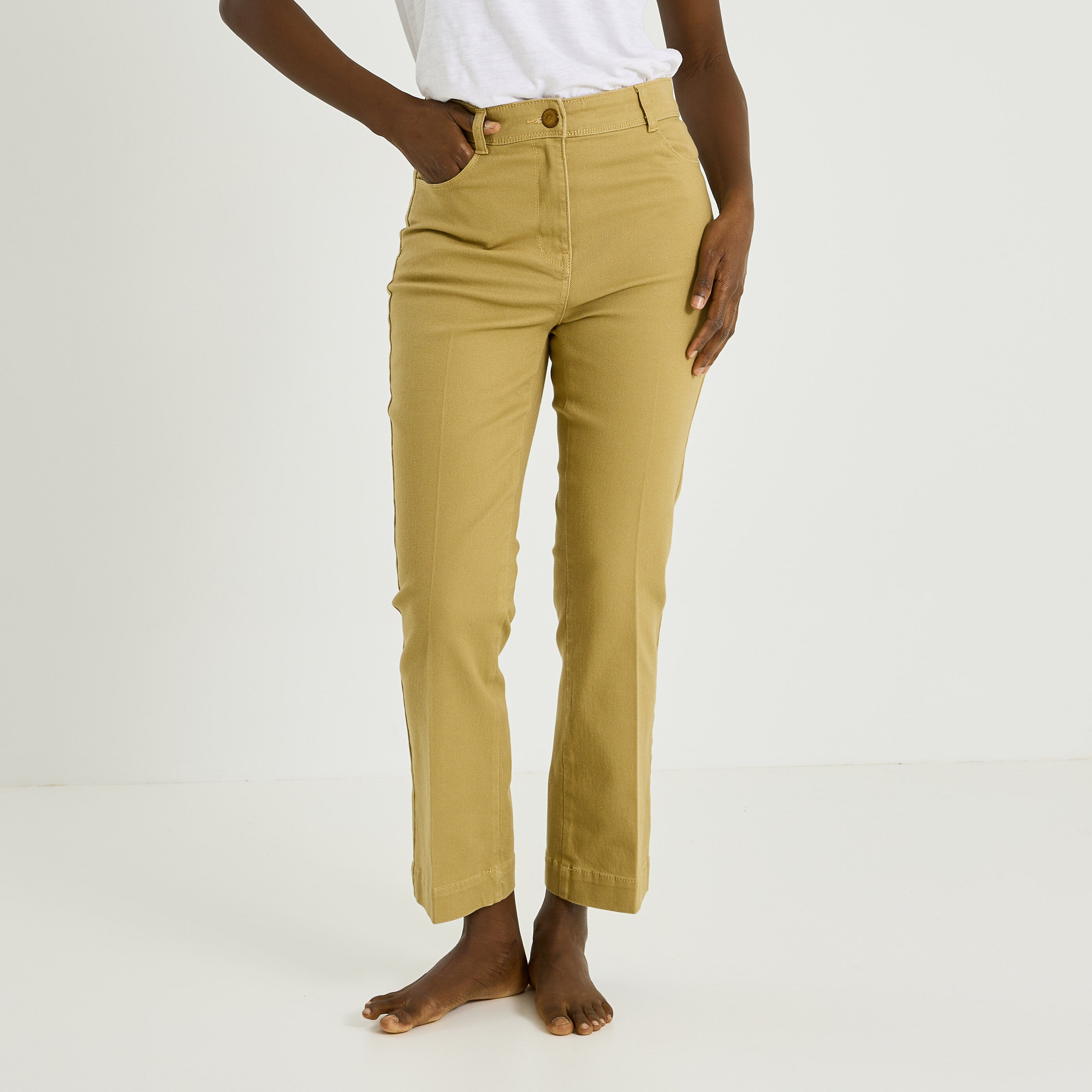 Jean bootcut raccourci TROPEZ RB02 femme