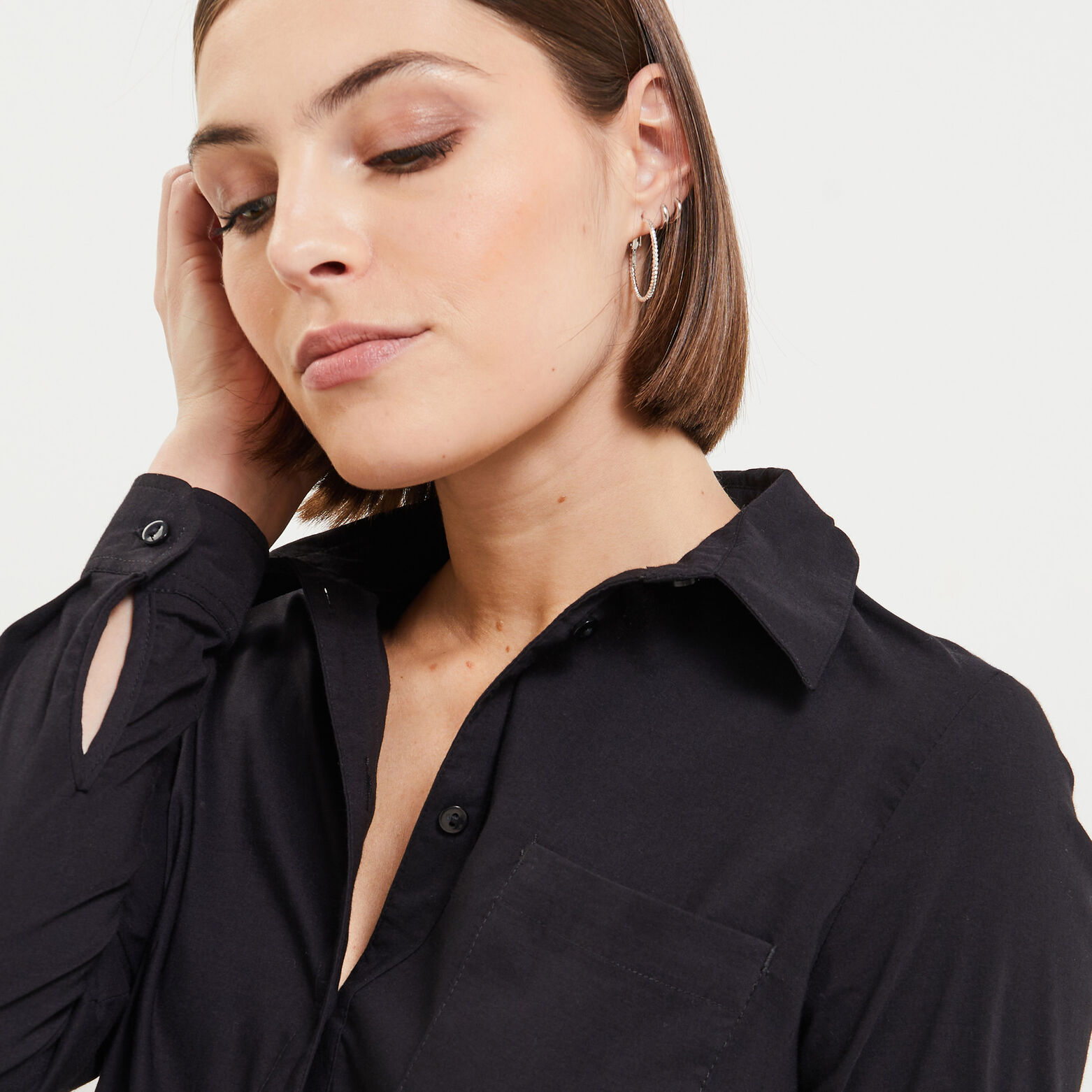 Chemise structurée femme