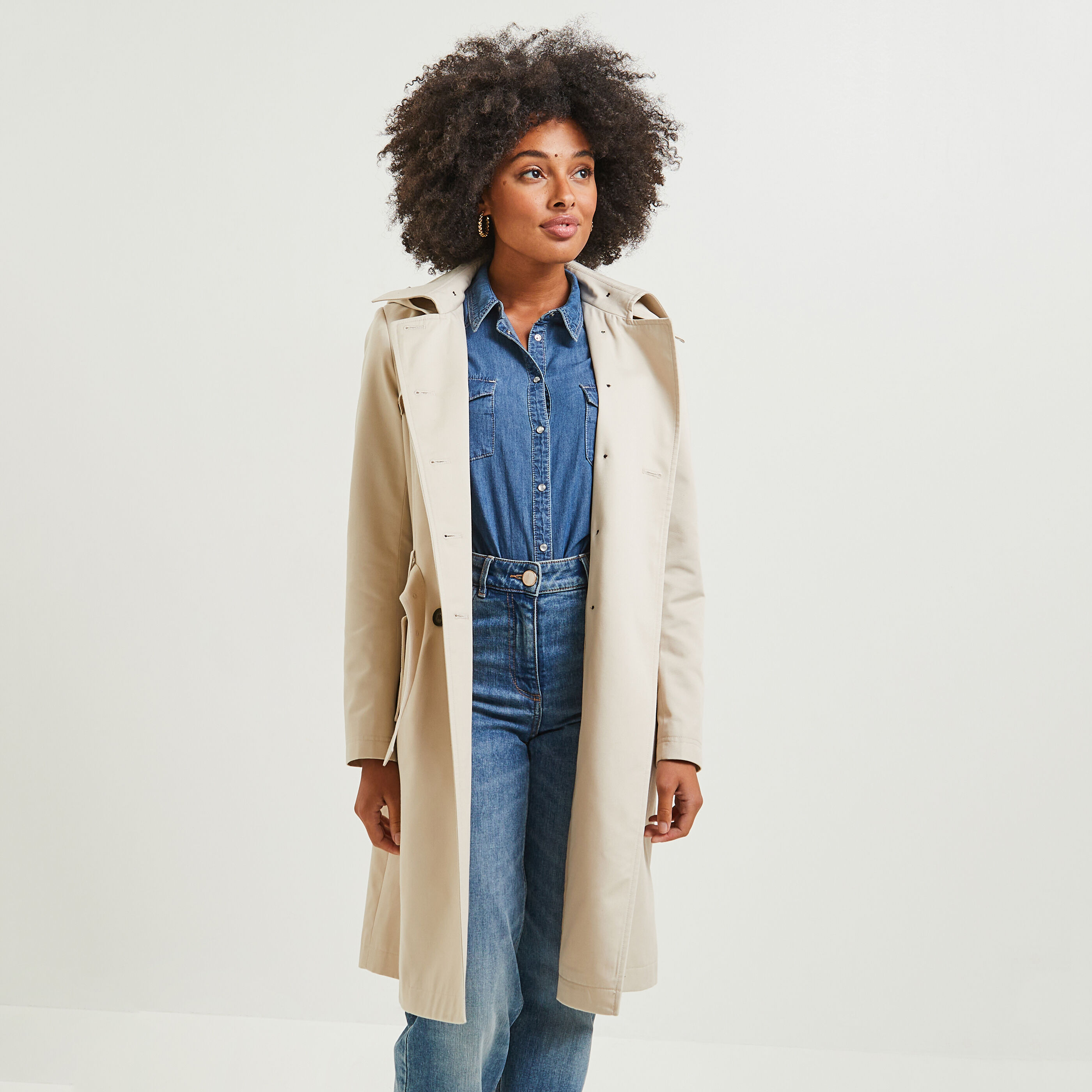 Grain de malice trench new arrivals