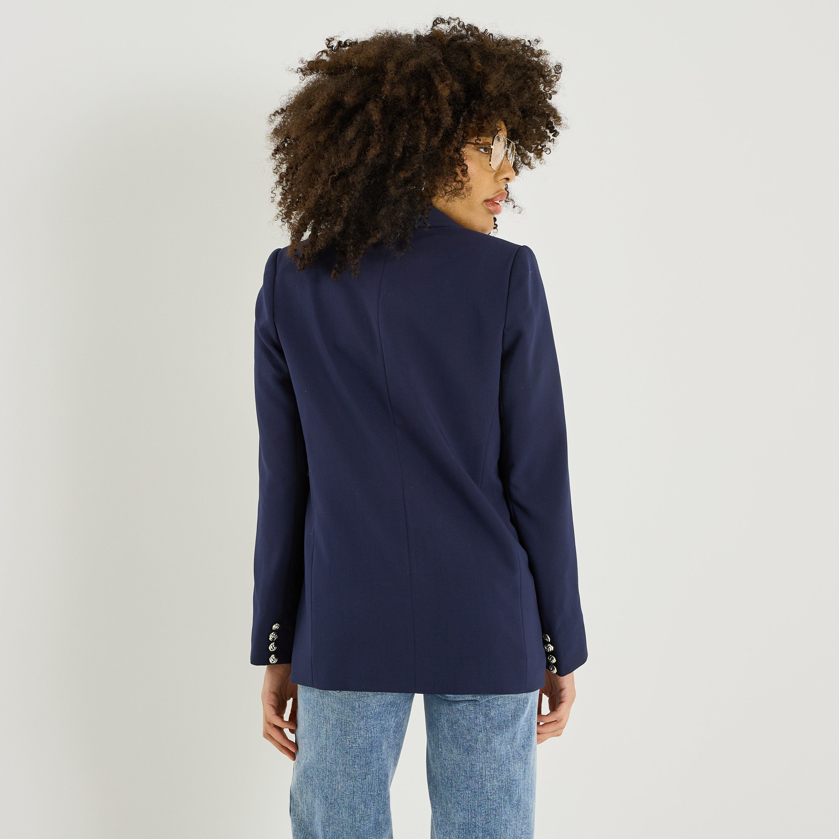 Veste tailleur unie femme