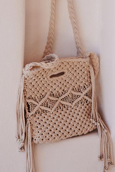 Sac bandoulière en crochet femme
