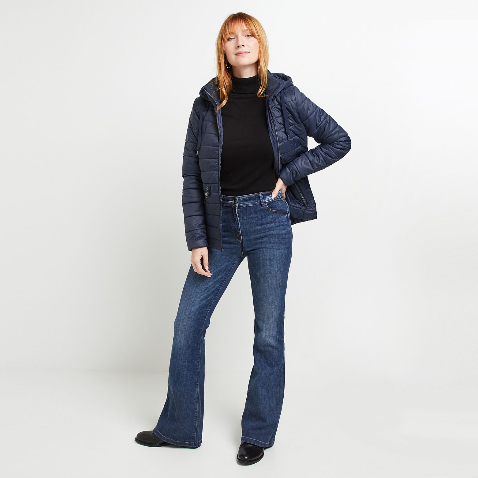 Doudoune light courte femme