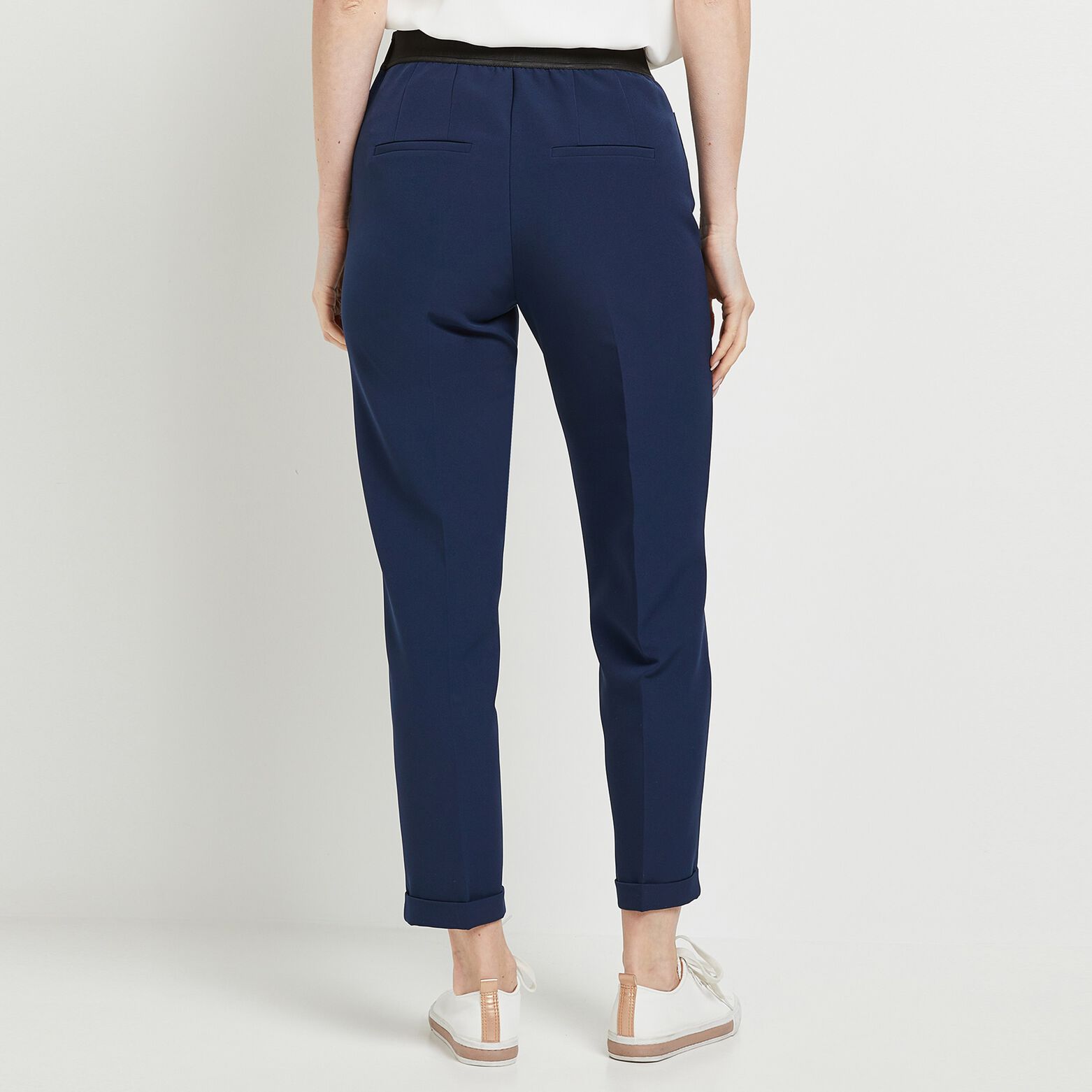 Pantalon cigarette femme