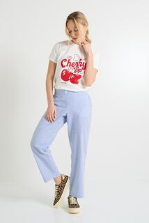 T-shirt col rond femme