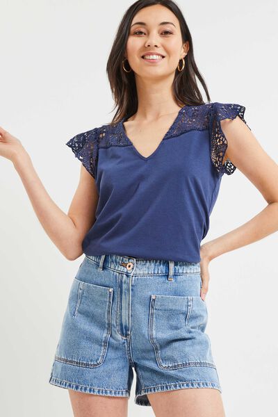 Tshirt uni femme