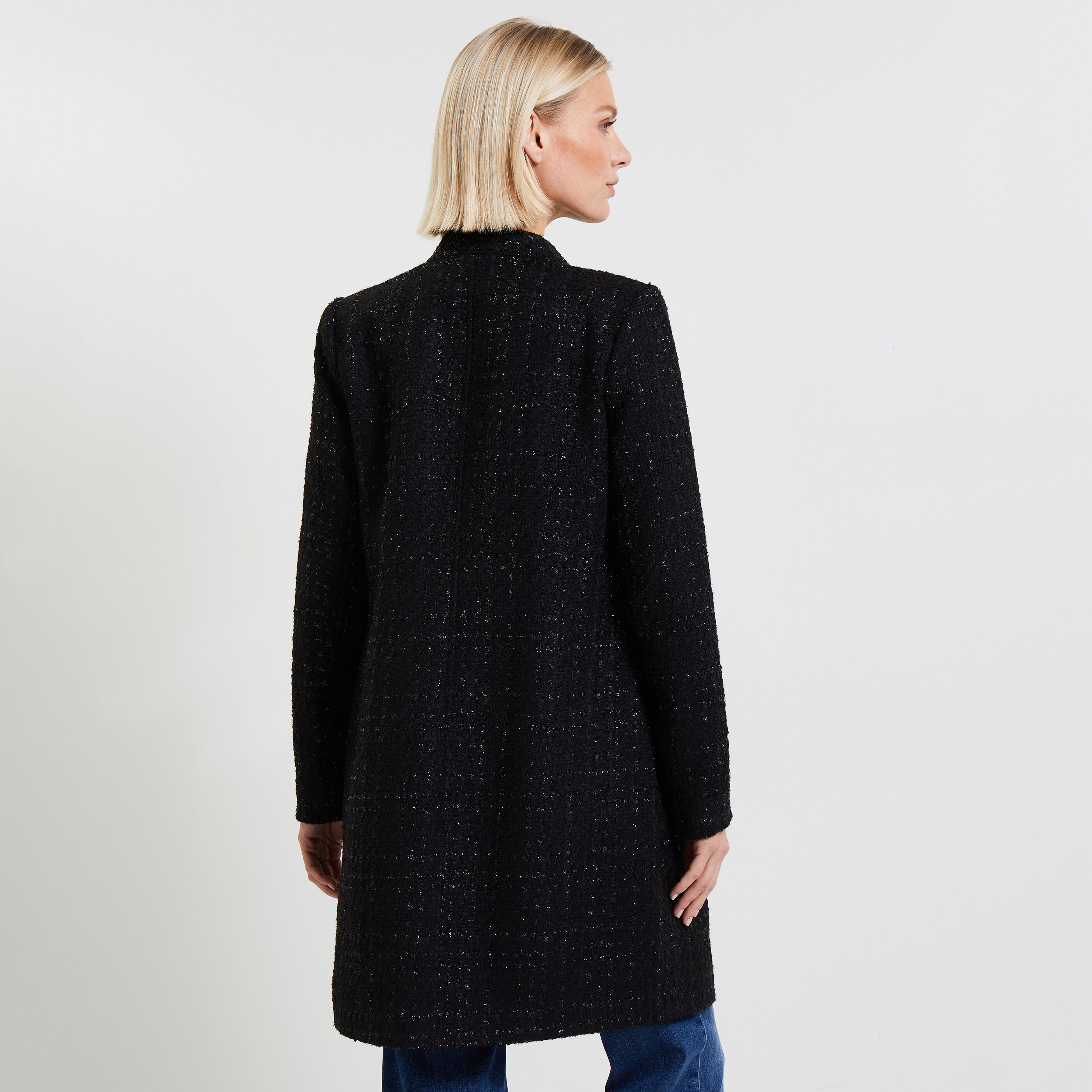 Manteau tweed outlet