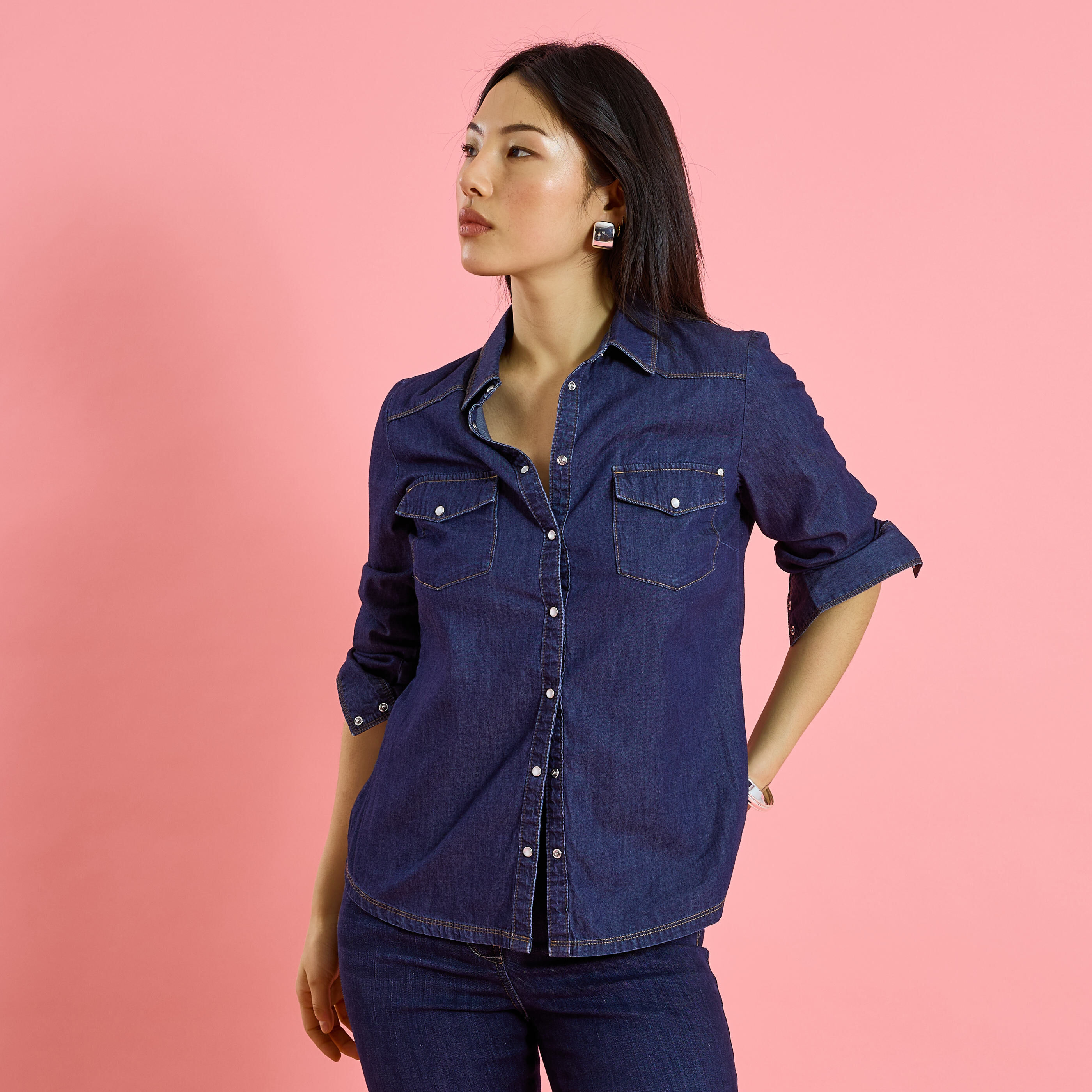 Chemise en jean femme