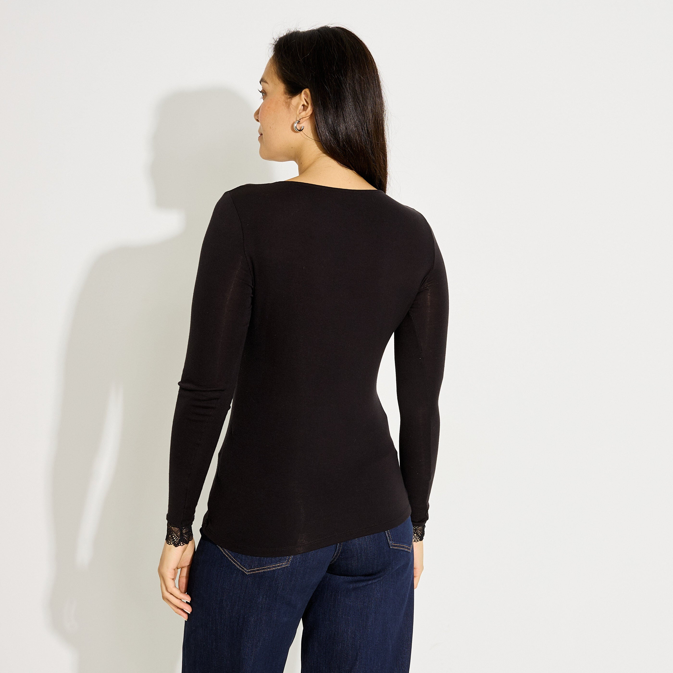 T-shirt Thermolactyl ajour&eacute; femme