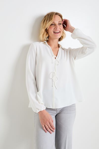 Blouse manches longues femme