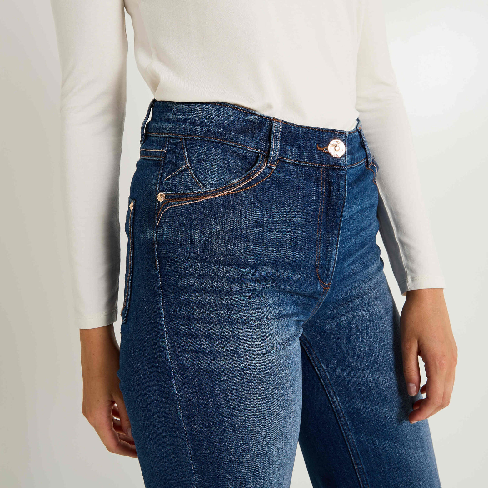Jean slim tall TWOODSTOC femme