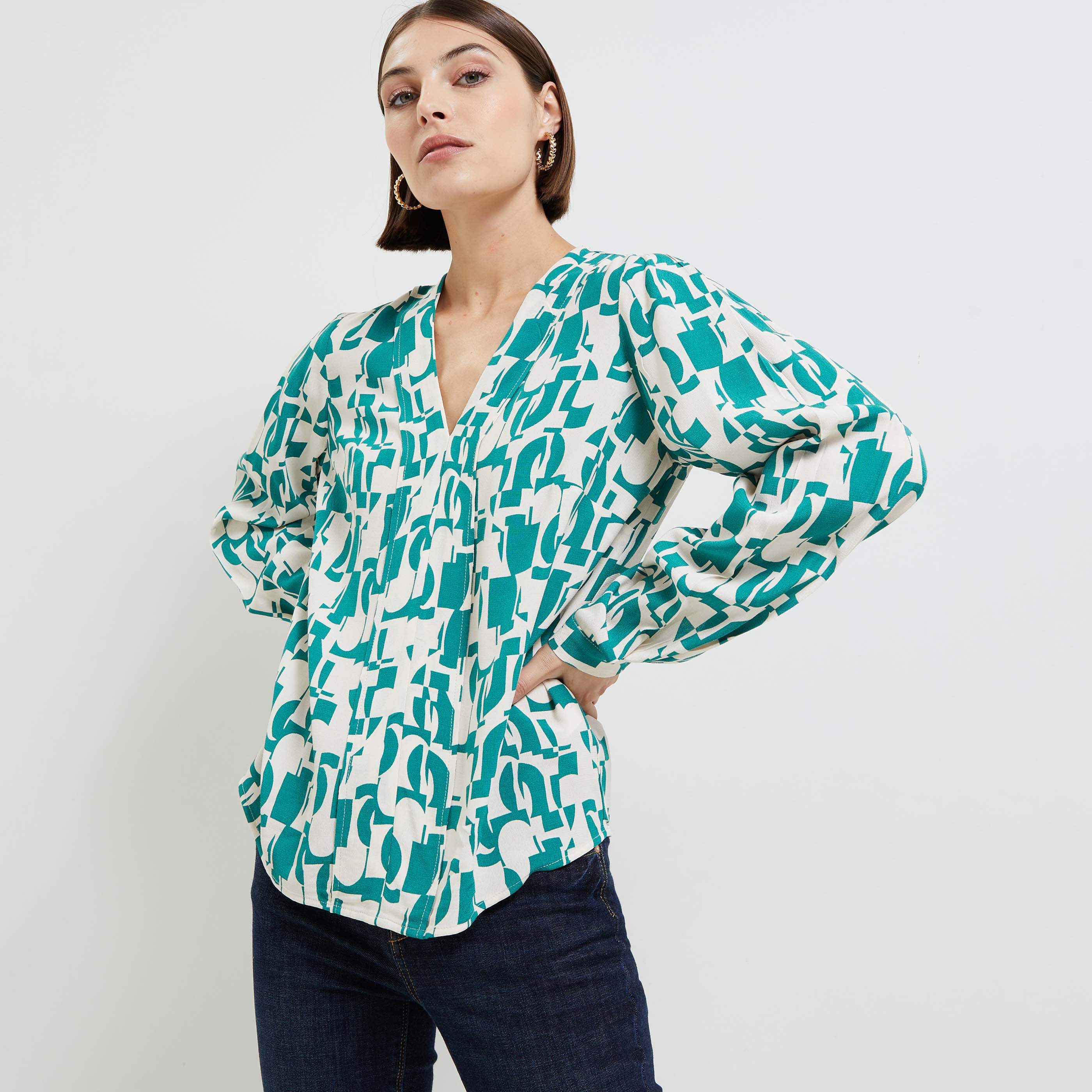 Blouse hotsell imprimée femme
