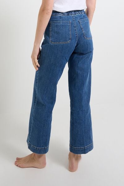 Jean flare POMPON F02 femme