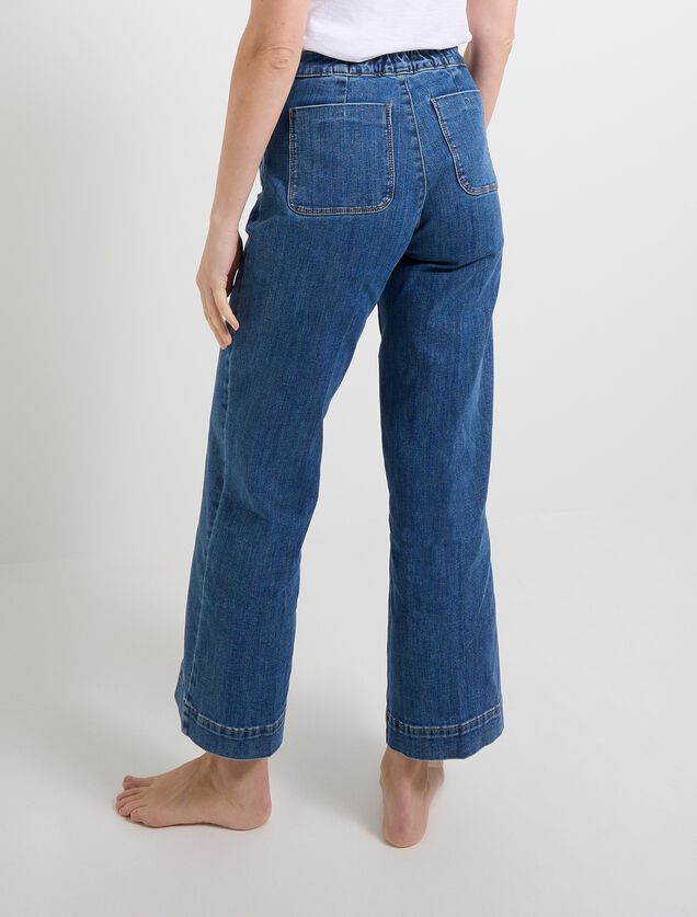 Jean flare POMPON F02 femme