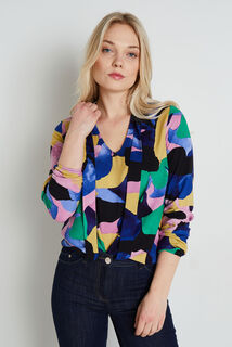 Blouse imprimée femme