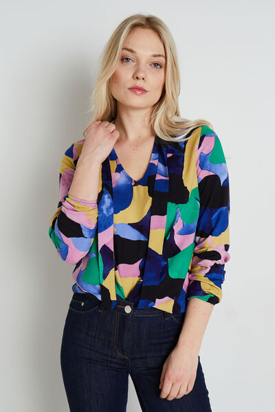 Blouse imprimée femme