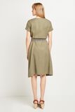 Robe ceinturée femme