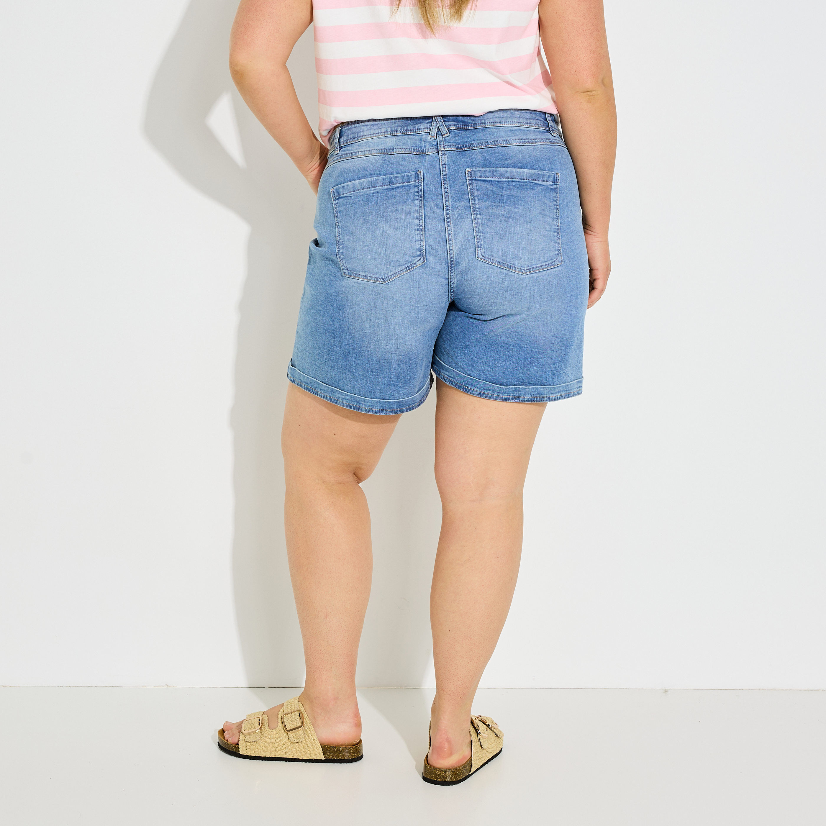 Short en jean femme