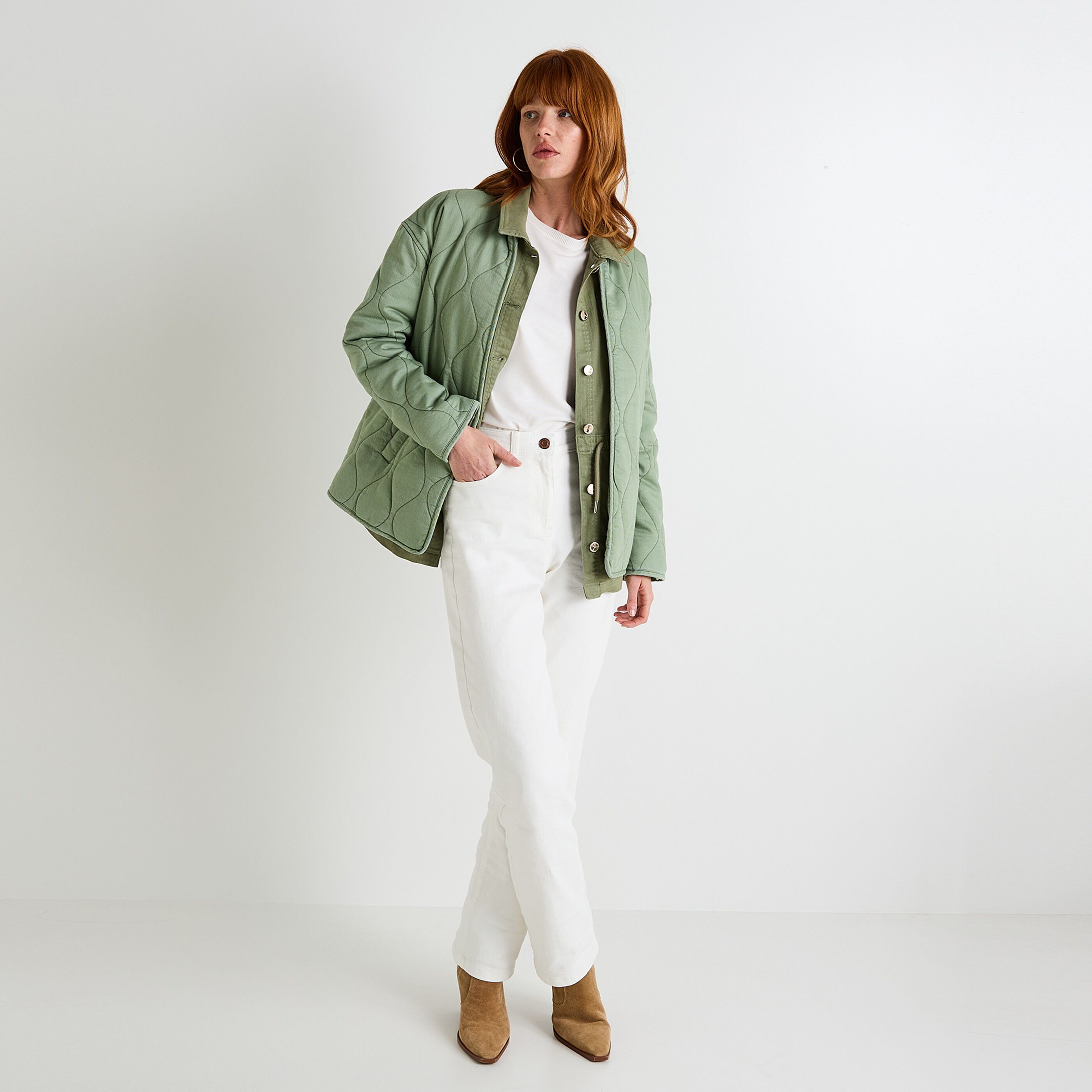 Veste matelass&eacute;e femme