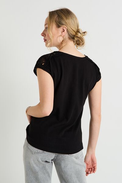 T shirt col V femme