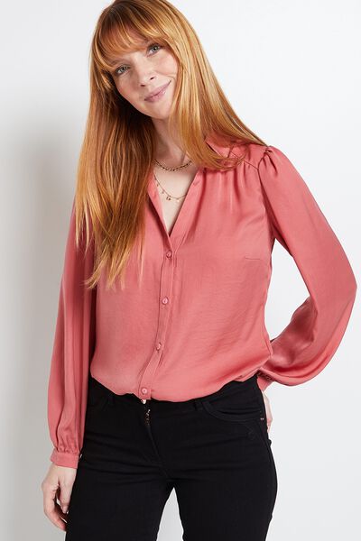 Chemise en satin femme