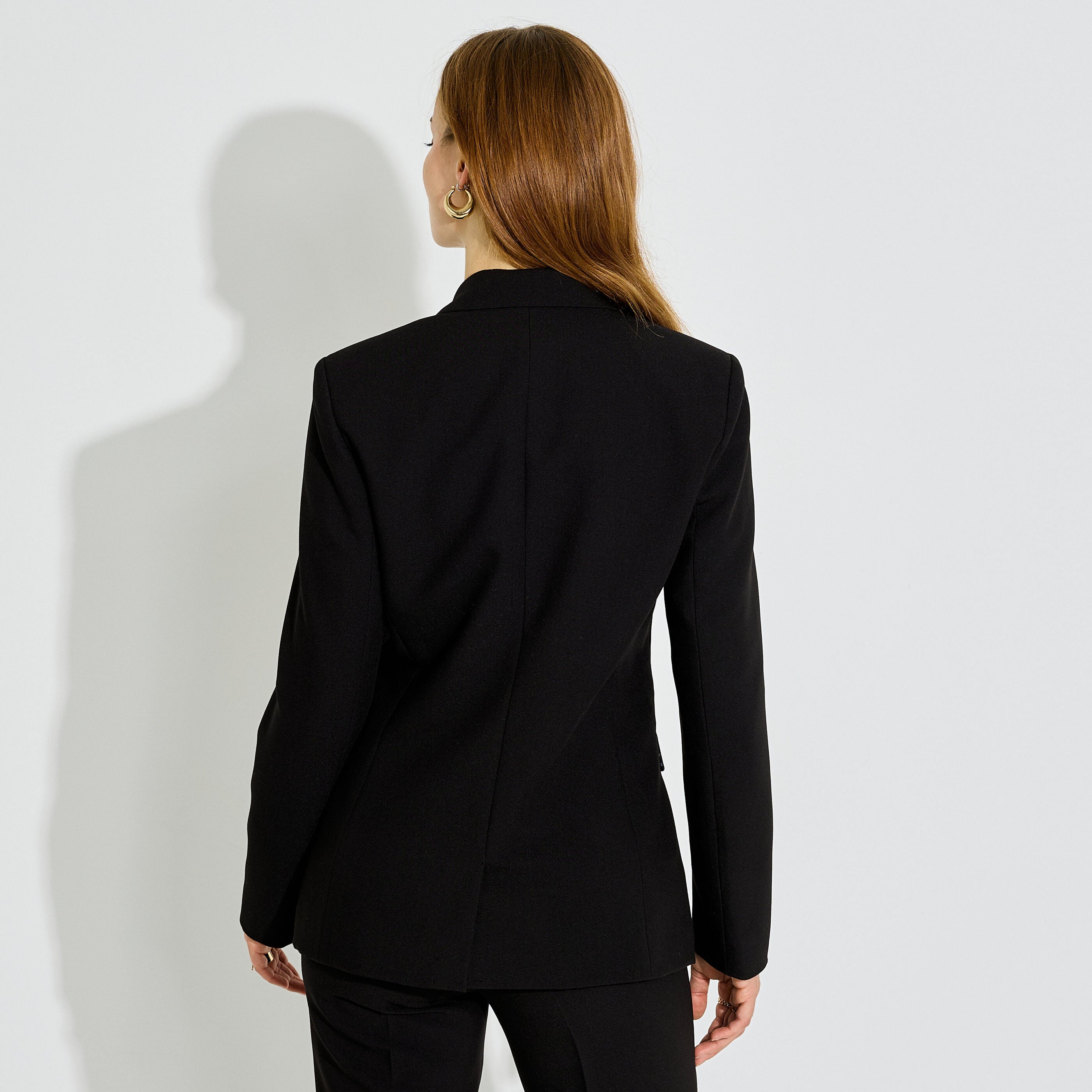 Veste blazer double boutonnage femme