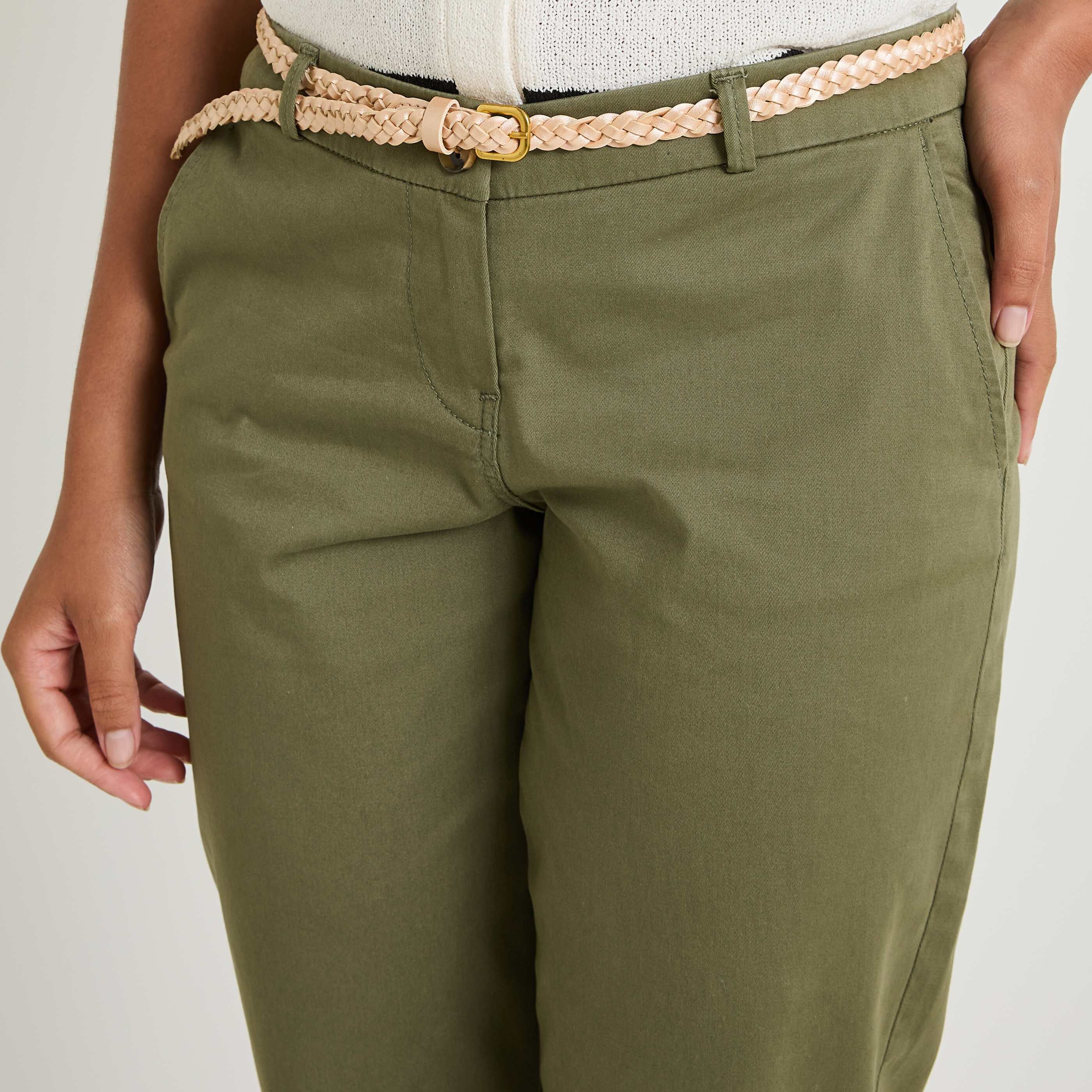 Pantalon chino femme