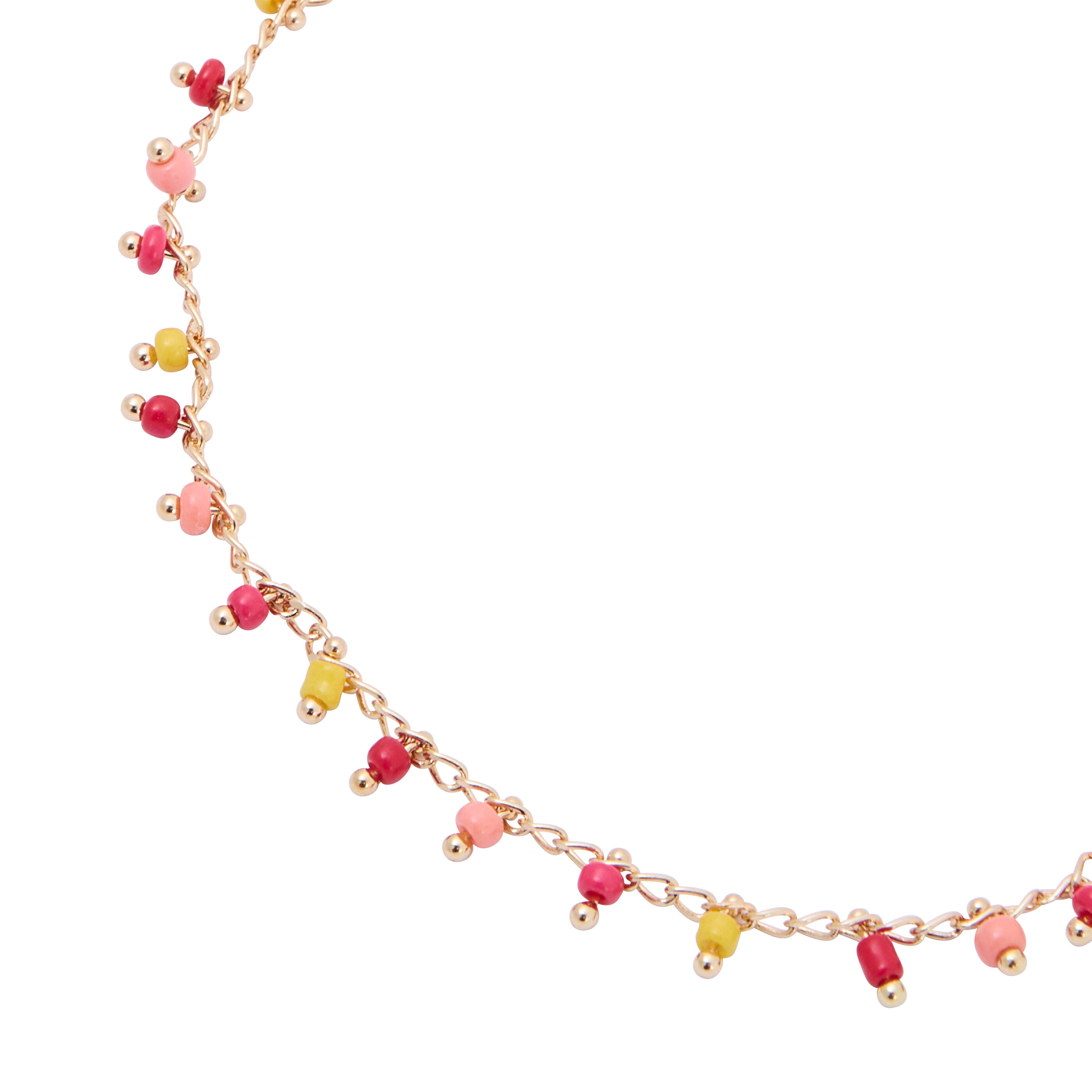 Cha&icirc;ne de cheville multicolore femme