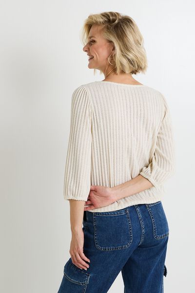 T shirt col rond femme