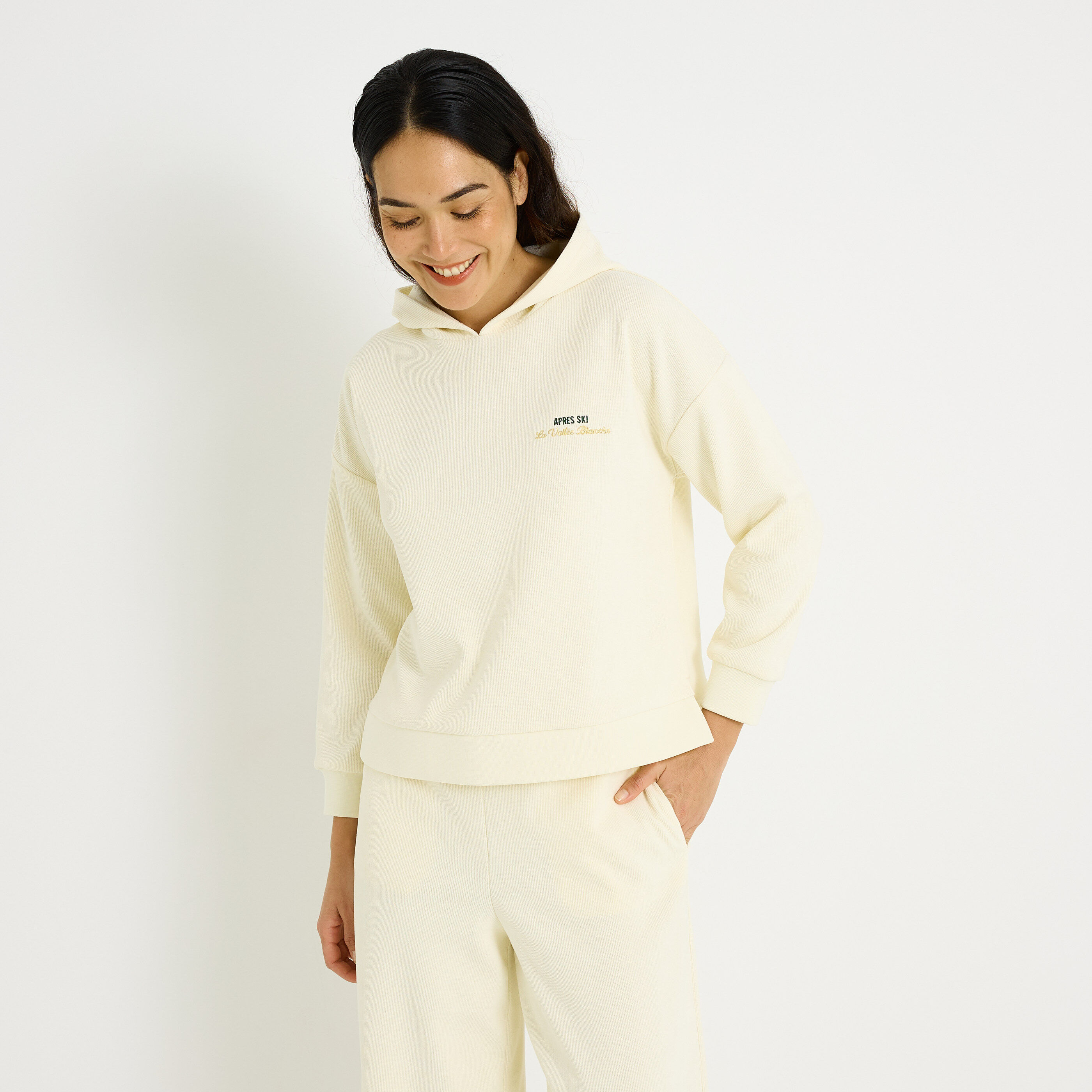 Sweat &agrave; capuche femme