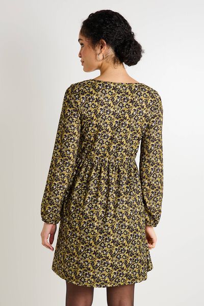 Robe maille imprimée femme