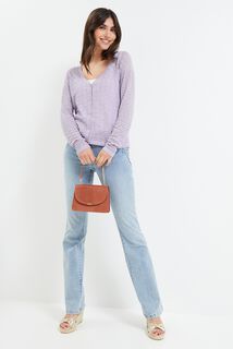 Gilet ajouré femme