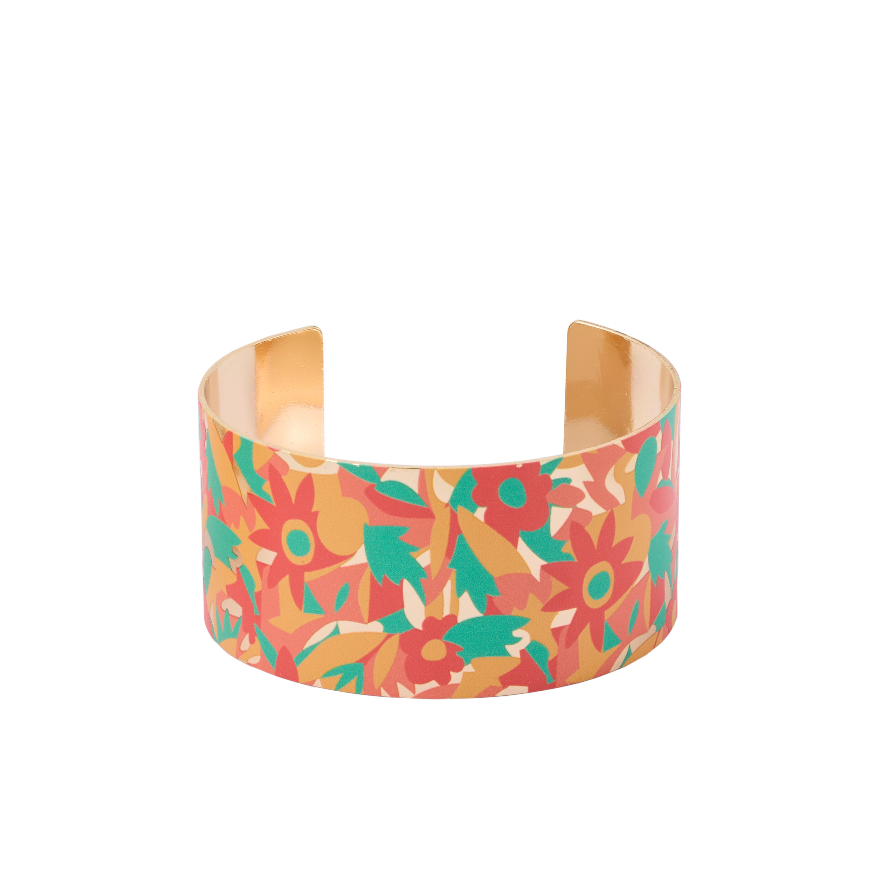 Manchette imprim&eacute;e multicolore femme