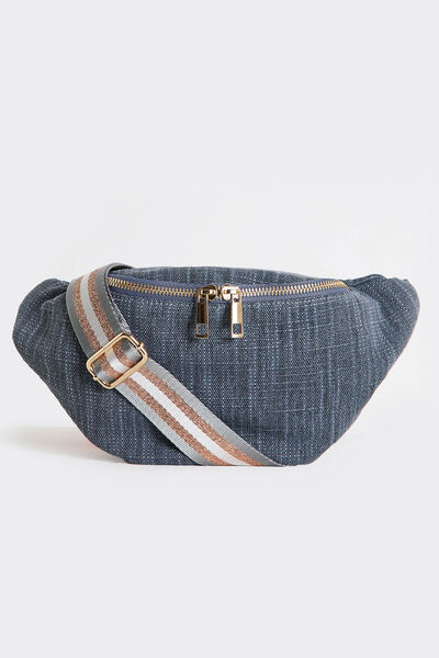 Sac banane toile femme