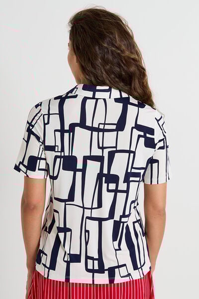 Chemise fluide en maille femme