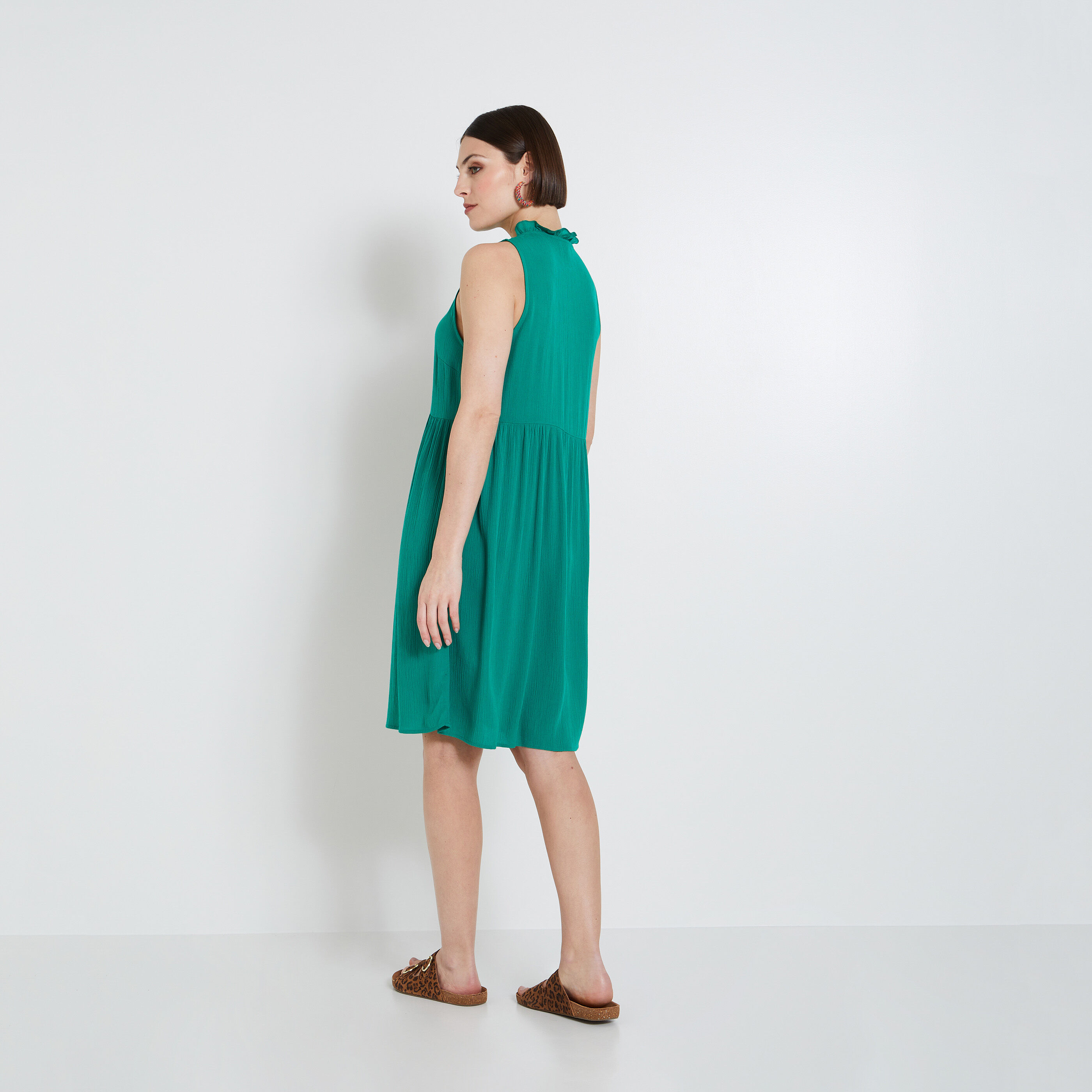 Robe sans manches femme