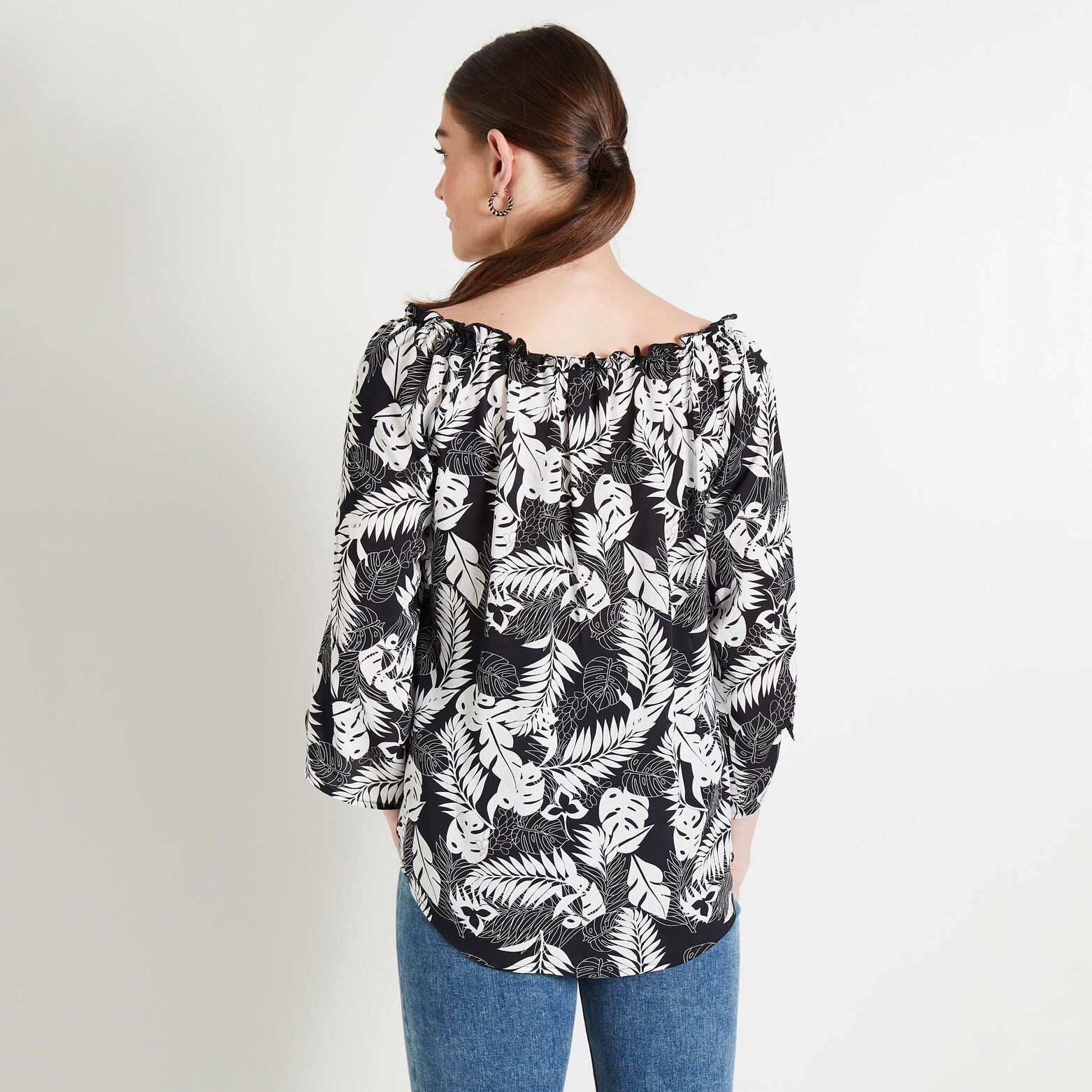 Blouse imprimée femme