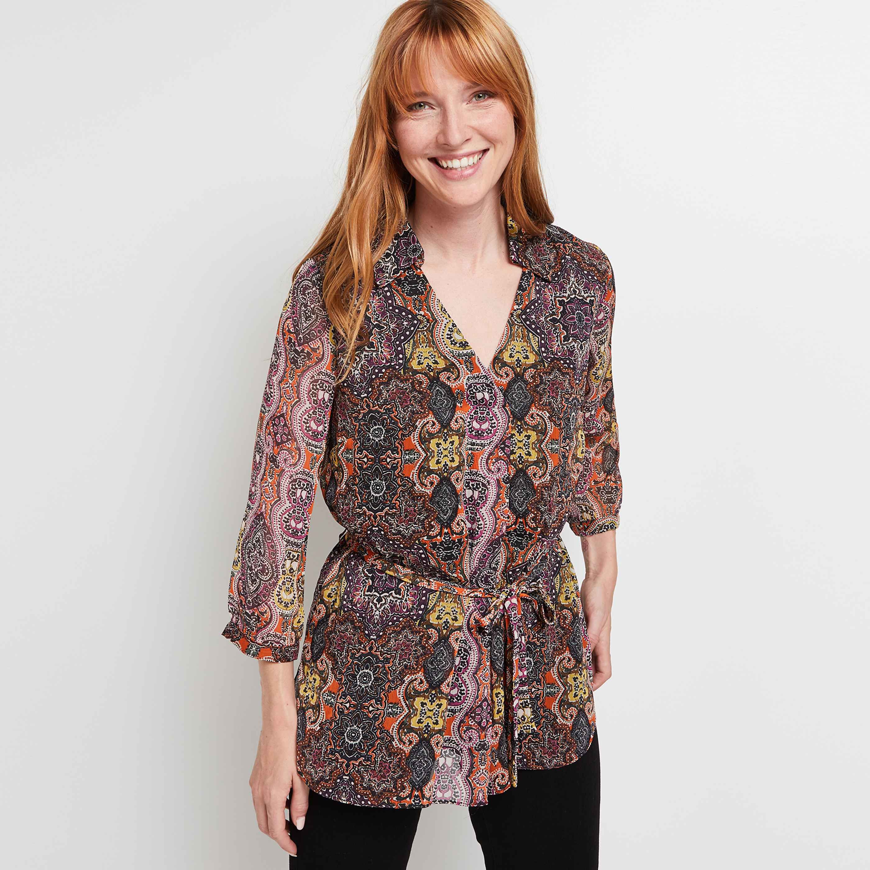 Tunique fluide femme sale