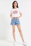 T-shirt à message femme