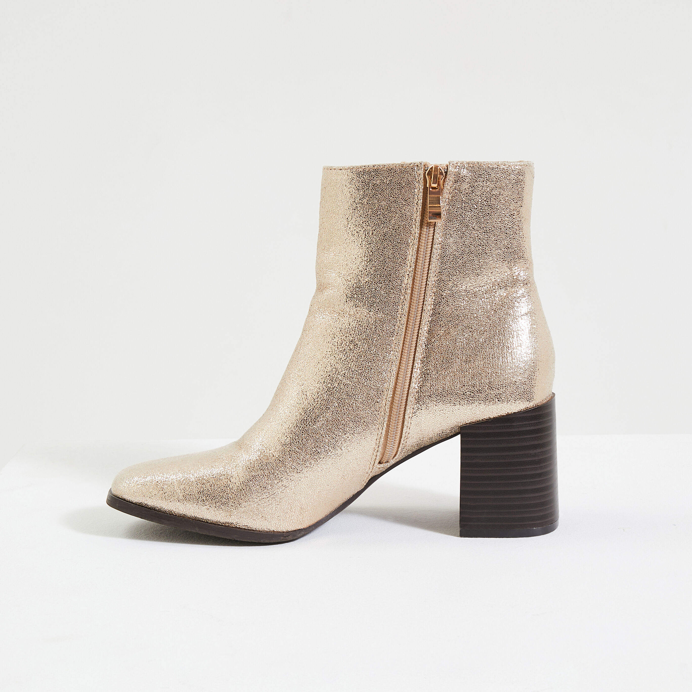 Bottines outlet dorees femme