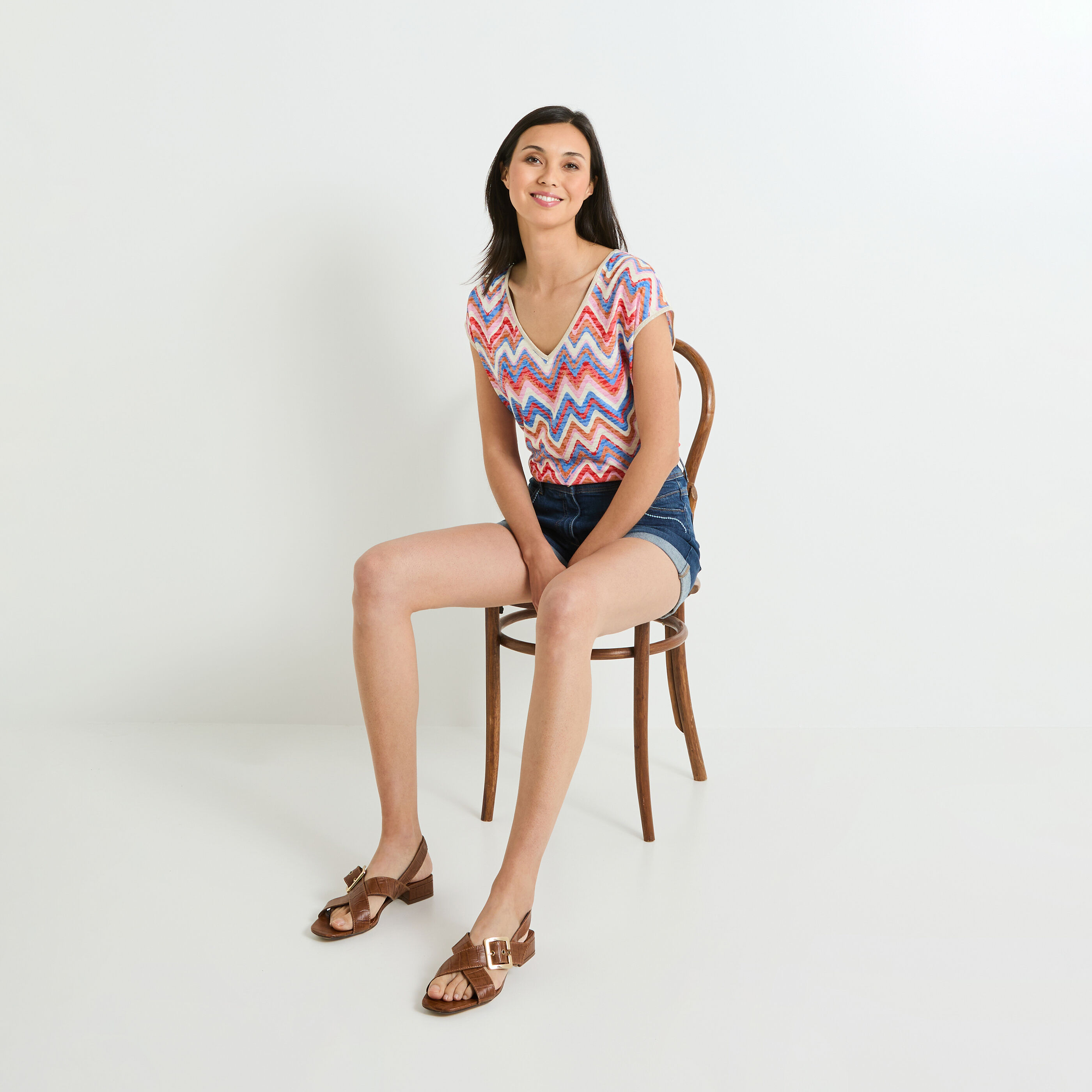 Tshirt manches courtes femme