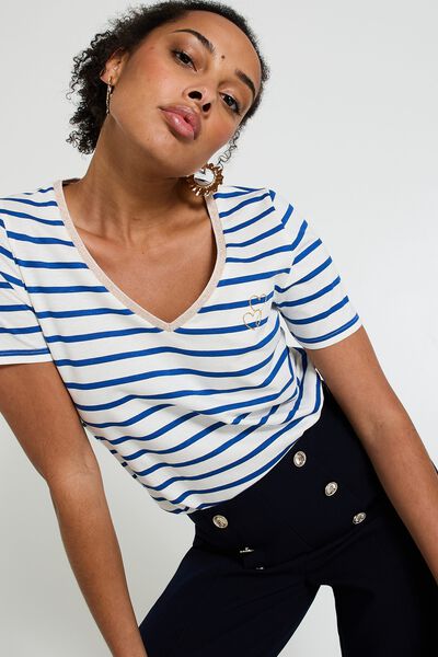 Tshirt rayé femme