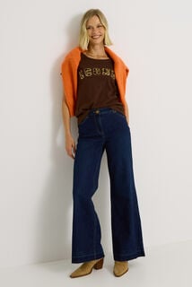 T shirt col rond femme