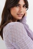 Gilet ajouré femme