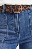 Ceinture léopard femme