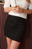 Jupe en tweed femme